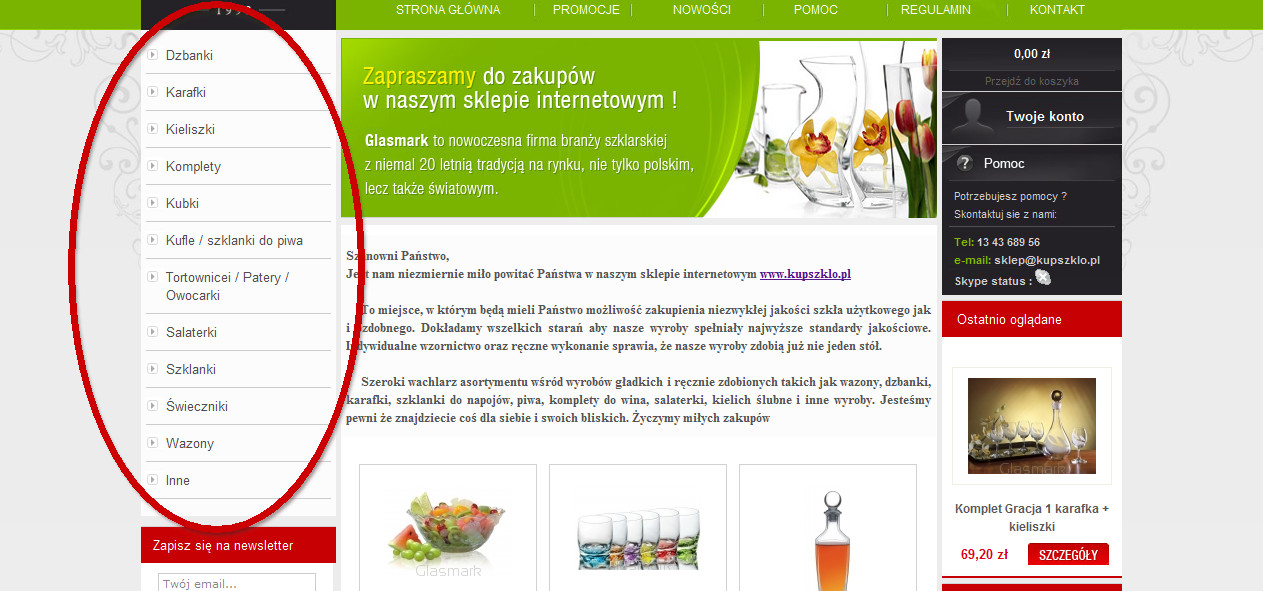 Dzbanki, wazony