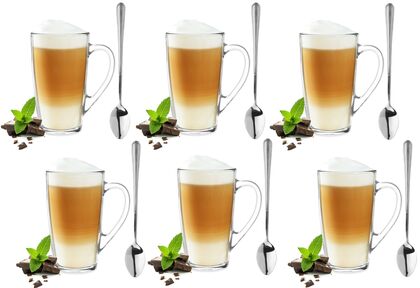 Zestawy szklanek do latte