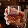 Karafka 750ml + 2 Szklanki Whisky Grawer Prezent dla Dziadka Zestaw - 7