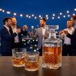 Zestaw do Whisky Karafka 750ml 2 Szklanki Grawer Prezent Wieczór Kawalerski - 3