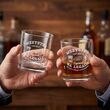 Karafka 850ml + 2 Szklanki do Whisky Grawer Prezent 18 Urodziny Pudełko - 3