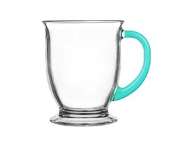 Kubek Kubas 400ml Malowane ucho turkus