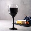 Kieliszek Wino 300ml Nóżka Czarna - 6