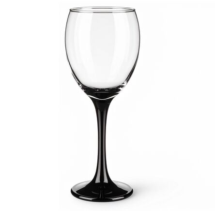Kieliszek Wino 300ml Nóżka Czarna