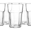 Zestaw szklanek 320ml 6 szt + łyżeczki - 2