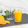 Zestaw szklanek 320ml 6 szt + łyżeczki - 7
