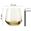Szklanka 310ml Joyful Mix KPL - 2
