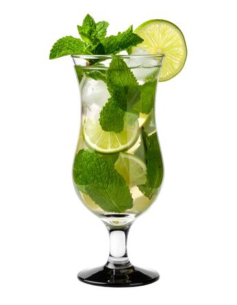 Kieliszek koktajlowy 420 ml dno czarne