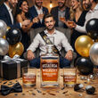 Karafka Whisky 850ml + 2 Szklanki Grawer Prezent Kawalerski Pana Młodego - 6
