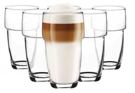 Komplet szklanek wysokich 250 ml 6 szt