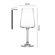 Kieliszek do Wina Białego 390ml Elegancki 21cm Aurea - 2