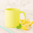 Kubek Sonia 300ml Jasny Żółty Mat - 4
