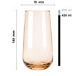 Szklanka 430ml Joyful Mix KPL - 2