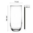 Szklanka Wysoka 400 ml - 2