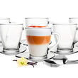 Zestaw 6 kubków Limon + Spodki Łezka + Łyżeczki - 4