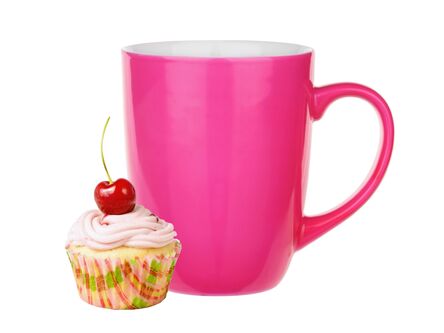 Kubek Bruno 300ml Malowany Magenta