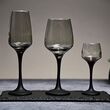 Zestaw Midnight kieliszki do wina czarne 360ml 6 szt + 300ml 6 szt + 75ml 6 szt - 6
