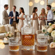 Zestaw Karafka 750ml + 2 Szklanki do Whisky Grawer Prezent Rocznica Ślubu - 7