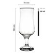 Komplet 6 Pokali do piwa szklanka na soki 340 ml - 2