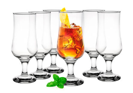 Komplet 6 Pokali do piwa szklanka na soki 340 ml