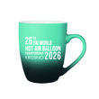 Kubek Glasmark 300ml – Balony 2026 Ombre Turkus i Czarny - 2