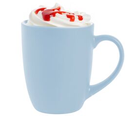 Kubek Bruno 300ml Jasny Niebieski Matowy na kawę herbatę dla chłopaka