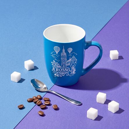 Kubek Glasmark 300ml – Balony 2026 Niebieski