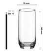 Szklanka Wysoka 340ml Diamond - 2
