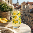 SZKLANKI WYSOKIE ZESTAW 6 SZT 400ML DO SOKU NAPOJÓW DRINKÓW CYTRYNY - 7