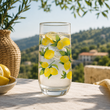 SZKLANKI WYSOKIE ZESTAW 6 SZT 400ML DO SOKU NAPOJÓW DRINKÓW CYTRYNY - 10