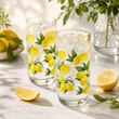 SZKLANKI WYSOKIE ZESTAW 6 SZT 400ML DO SOKU NAPOJÓW DRINKÓW CYTRYNY - 4