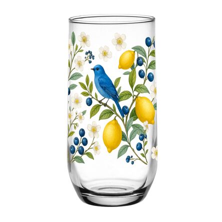 Szklanka Wysoka 400ml Cytrynowy Sad