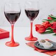 Kieliszek Wino 300ml Nóżka Czerwona - 3