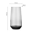 Szklanka 430ml Midnight - 2
