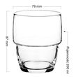 Szklanka niska 200ml - 2