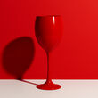 Kieliszek Wino 300ml Malowany Czerwony - 3