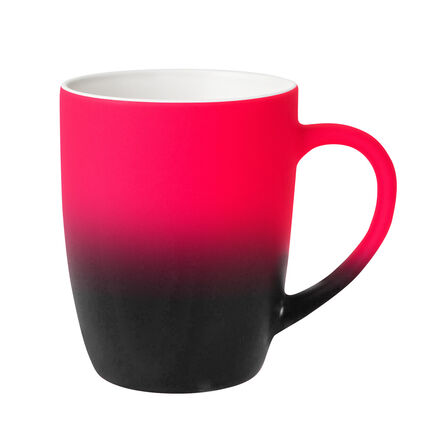 Kubek Bruno 300ml malinowy róż - Czarny