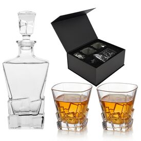 Karafka do whisky  + 2 Szklanki Royal KPL3