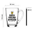 Kubek Ala 300ml Babcia Królowa wypieków - 2