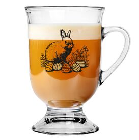 Szklanka z uchem DUŻY Kubek Elton 420ml Wielkanocny Zając