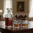 Zestaw Karafka 750ml + 2 Szklanki Whisky Grawer Prezent Box Magnetyczny - 2