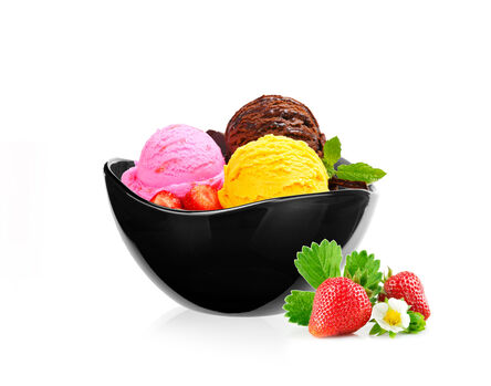 SALATERKA FI-120 MALOWANA CZARNA