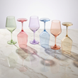 Kolorowe kieliszki do wina 470ml zestaw 6szt eleganckie Joyful - 3