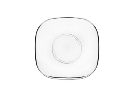 Spodek kwadratowy pod szklanki bulionówki 124mm