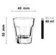 Kieliszek do wódki 40 ml - 2