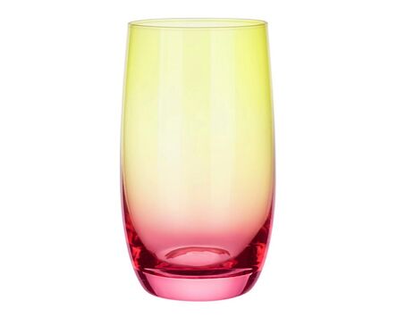 Szklanka Wysoka 320ml Colorful Róż