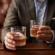 Karafka 750ml + 2 Szklanki do Whisky Grawer Prezent dla Myśliwego Pudełko - 5