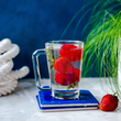 Zestaw 6 Kubków Laura 250ml + łyżeczki - 10