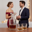 Karafka do whisky + 2 Szklanki Crystal KPL3 - 4