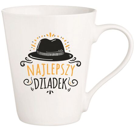 Kubek ceramiczny na Dzień Dziadka prezent 250ml Najlepszy Dziadek